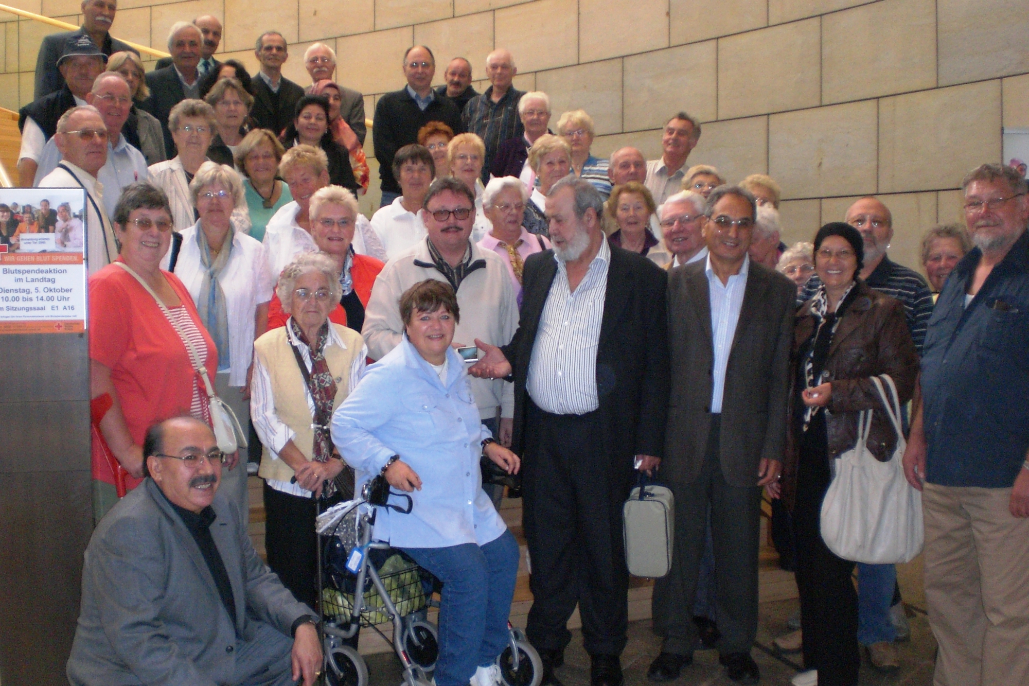 Besuchergruppe vom Remscheider Honsberg