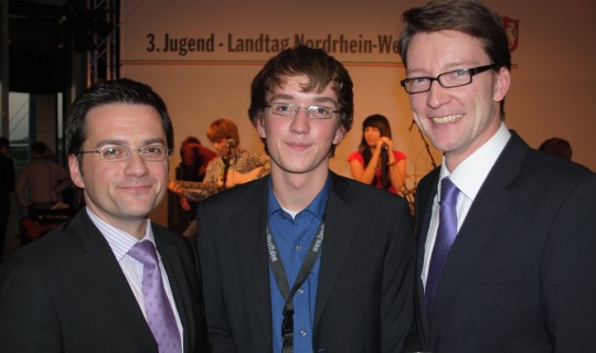 Justizminister Thomas Kutschaty, Tobias Günther, Sven Wolf