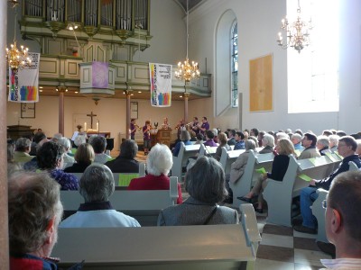 Gottesdienst in der evangelischen Stadtkirche