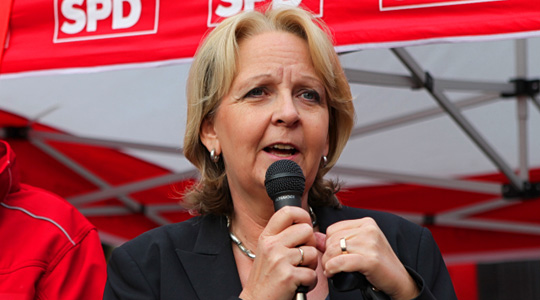 Hannelore Kraft unterstützte mich 2010 in Remscheid