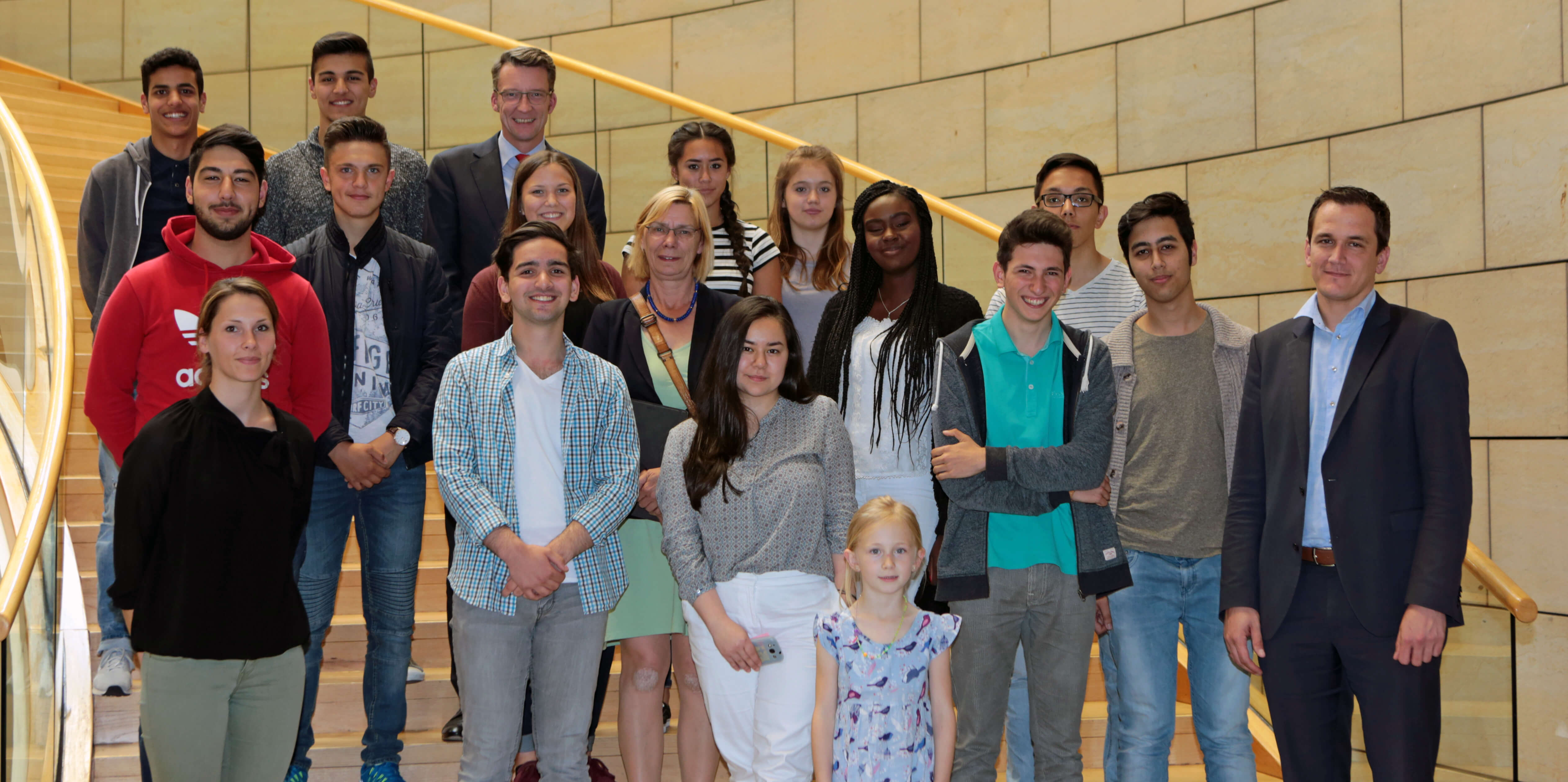 Remscheider Jugendrat zu Gast in Düsseldorf