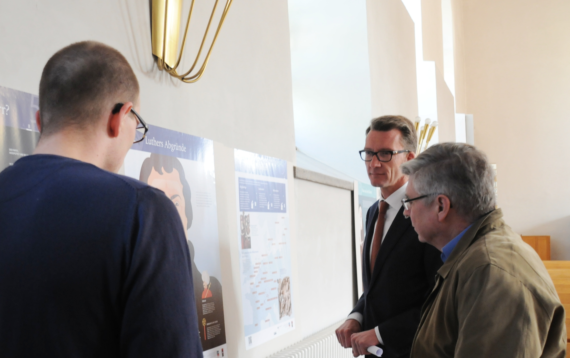 „Here I stand“- Ausstellung über Martin Luther in der Martini Kirche in Radevormwald