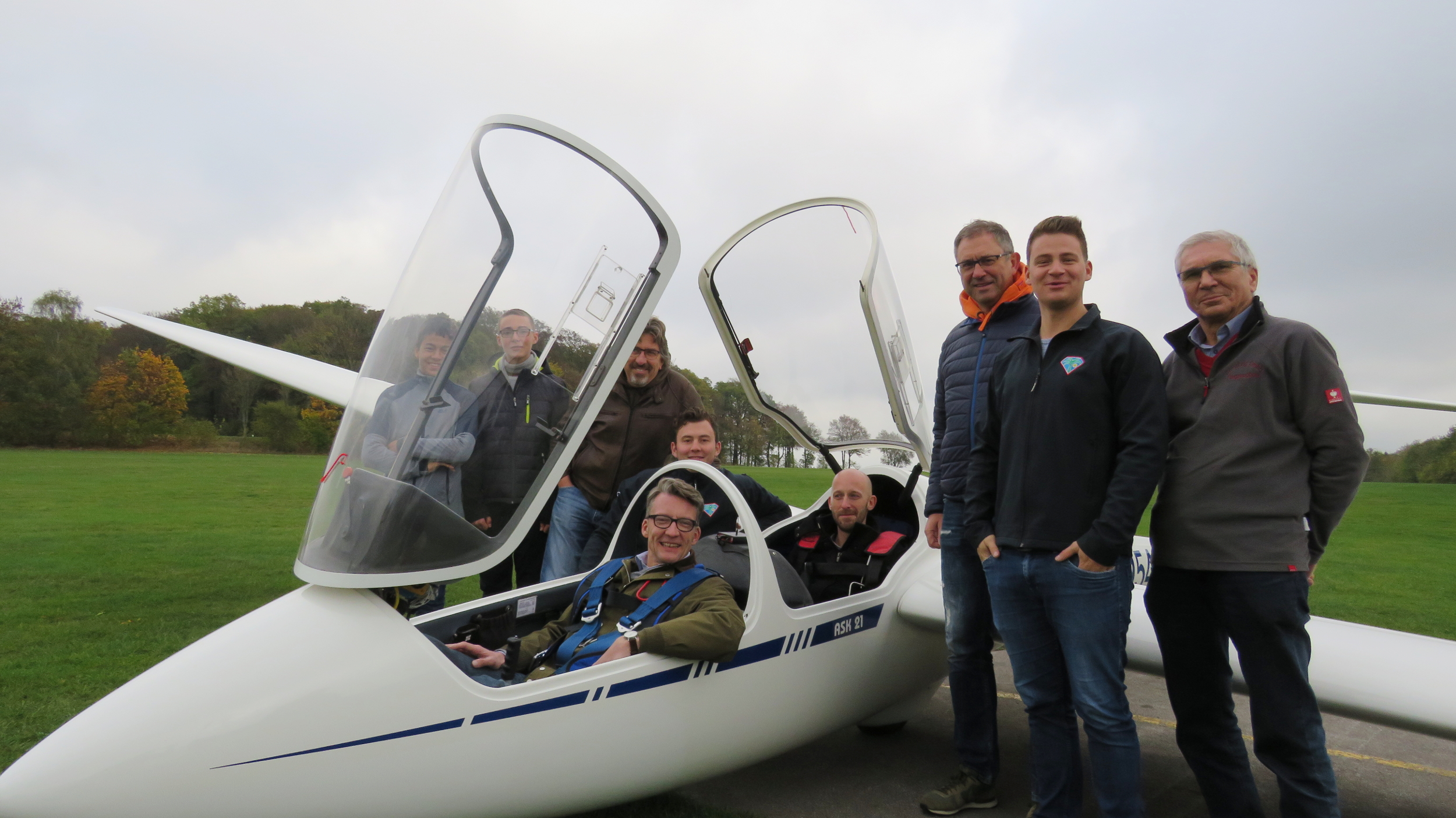 Spitzensport über dem Bergischen Land