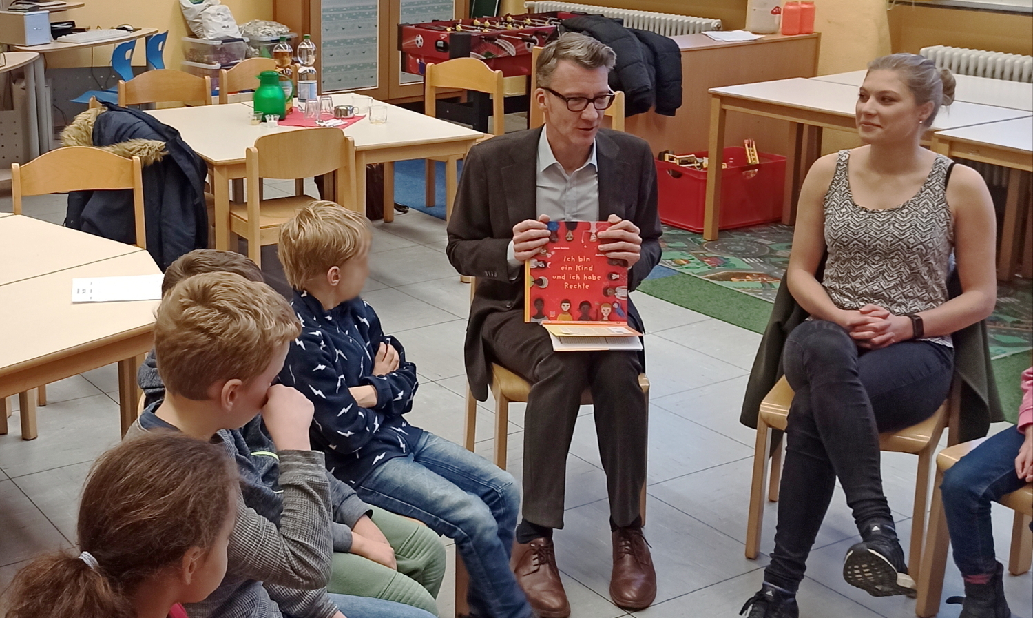 Vorlesetag am Steinberg: Justine und die Kinderrechte