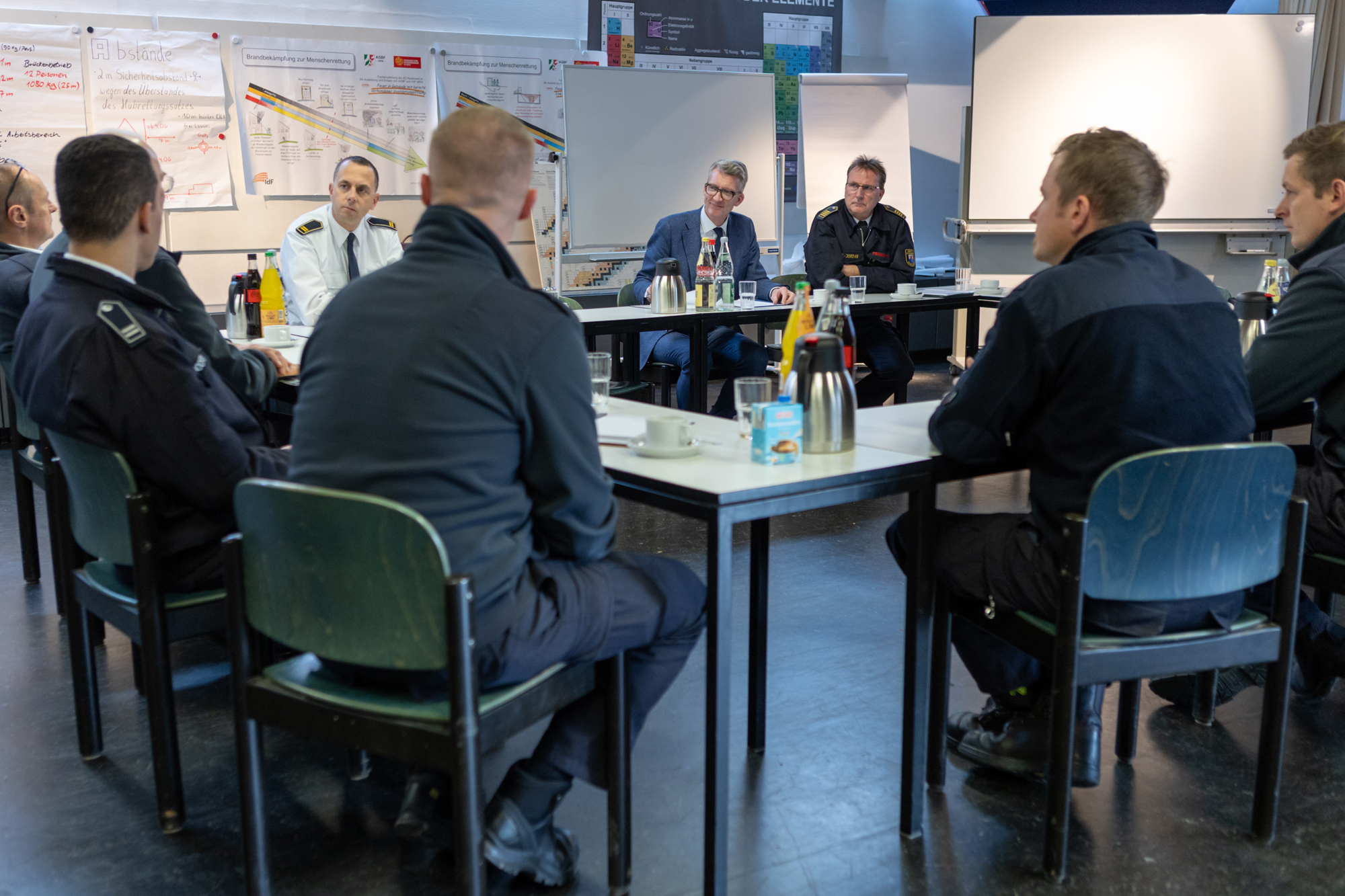 Besuch bei der Feuerwehr Remscheid